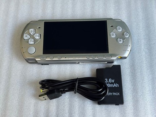 Sony psp 3000ms silver console - psp-3000ms,