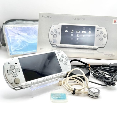 Sony psp 2000 ice silver - sony,